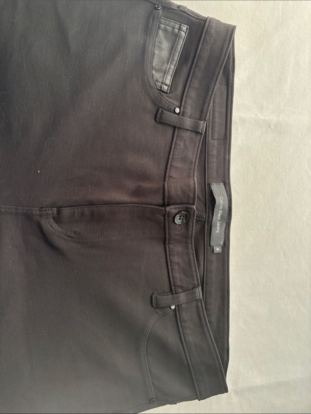Calvin Klein Jeans Black Women's Pants